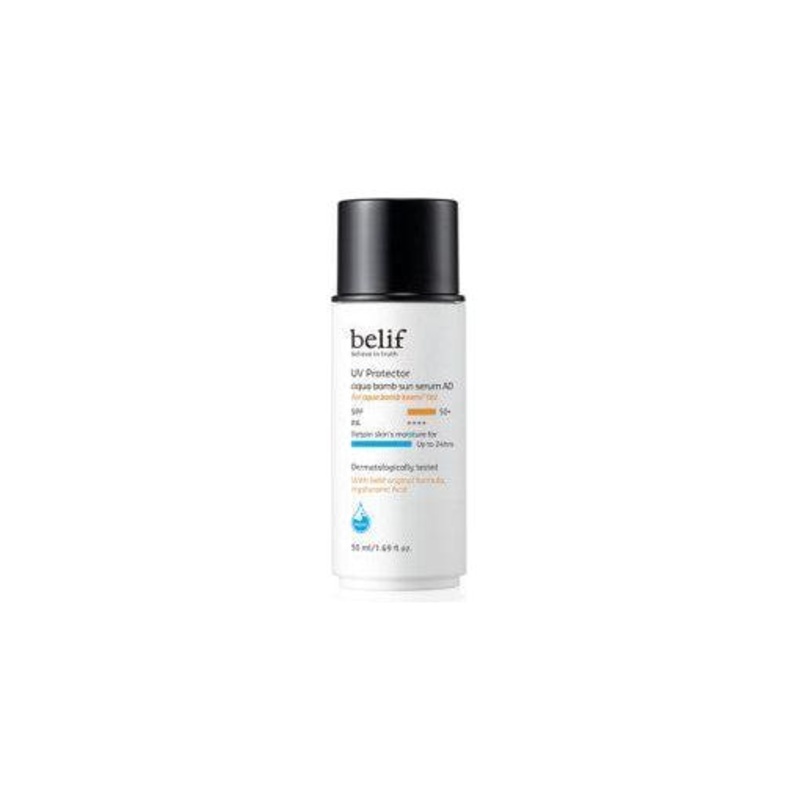 belif UV Protector Aqua Bomb Sun Serum AD  50ml | SPF 50+ PA++++ Hydrating Sunscreen