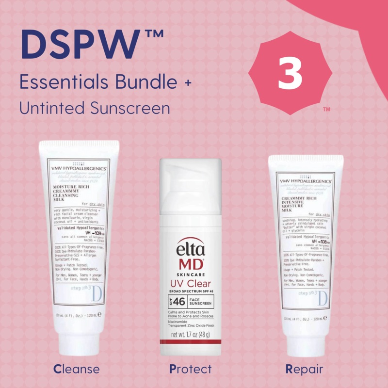 DSPW 3 Allergic – Essentials Bundle Tinted Sunscreen