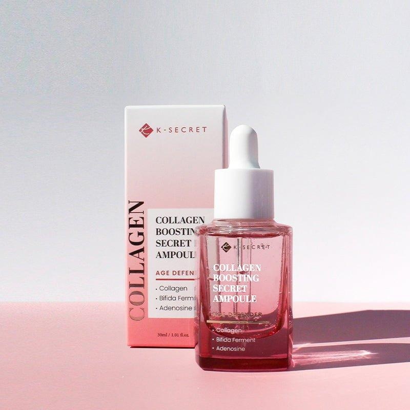 K-SECRET Collagen Boosting Secret Ampoule  30ml | Anti-Aging & Skin Firming Treatment