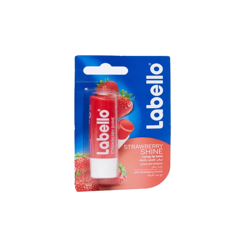 Labello Strawberry Shine lip balm, 4.8 g