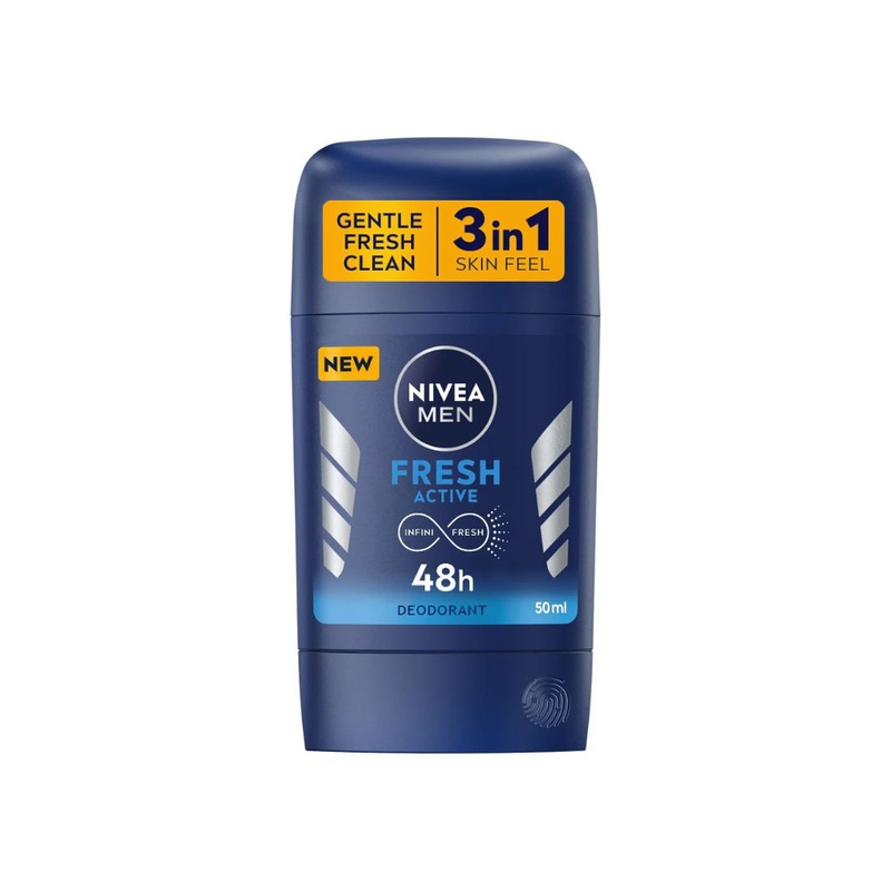Nivea Men  Fresh Active 48H Anti Perspirant Deodorant Stick 50ml