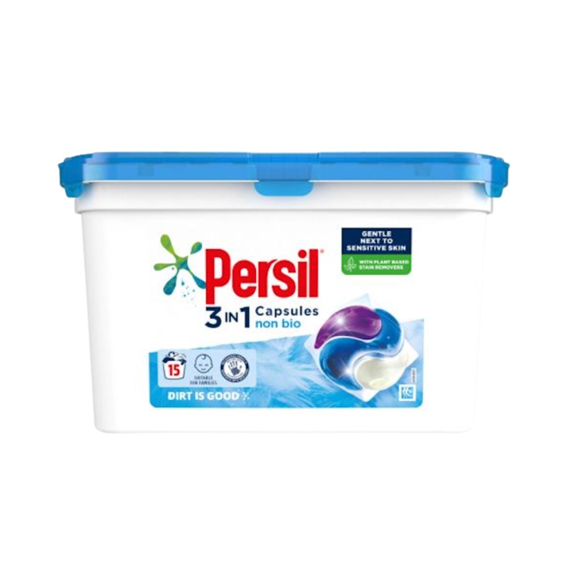 Persil 3 In 1 Capsules Non Bio Blue 1026G