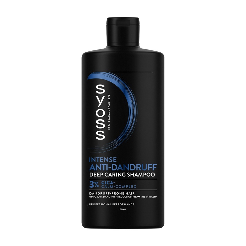 Syoss Intense Anti-dandruff deep caring shampoo, 440 mL