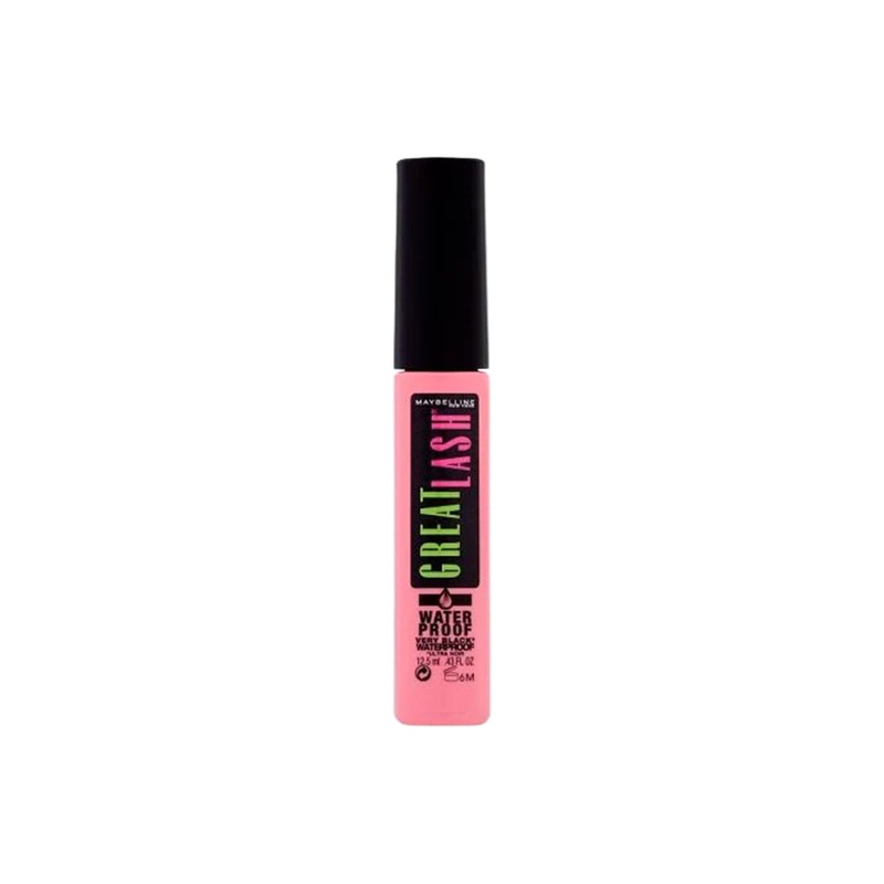 Maybelline Great Lash Volumizing Waterproof Mascara Very Black