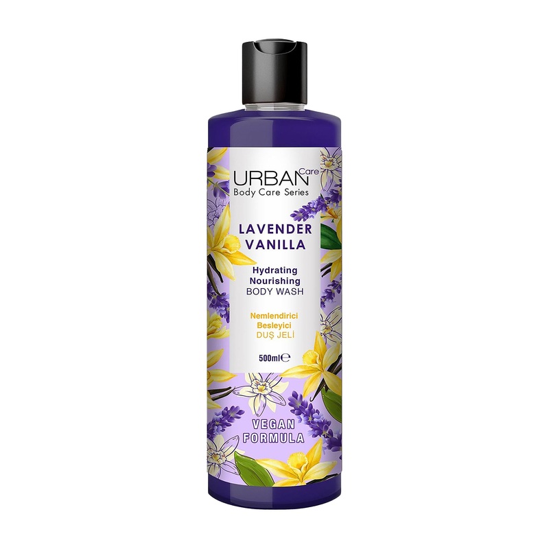 URBAN Care Lavender & Vanilla body wash, 500 mL