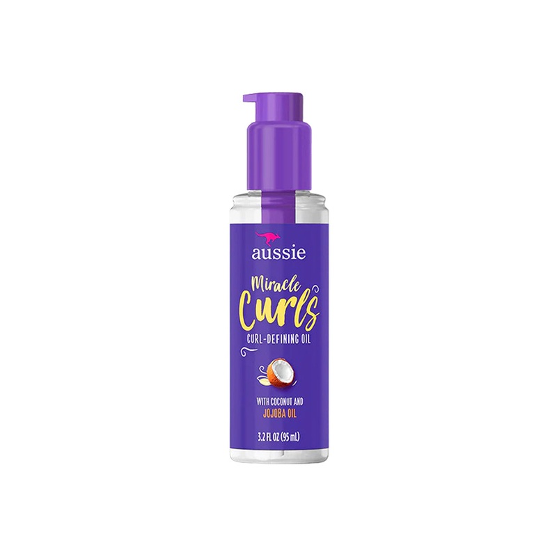 Aussie Miracle Curls Curl-defining Oil Hair Treatment 95ml