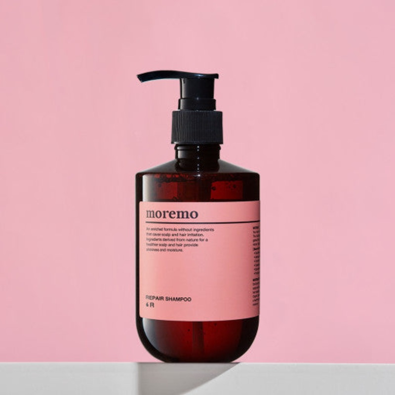 moremo Repair Shampoo R  300ml | Intensive Repair Shampoo for Extremely Damaged Hair