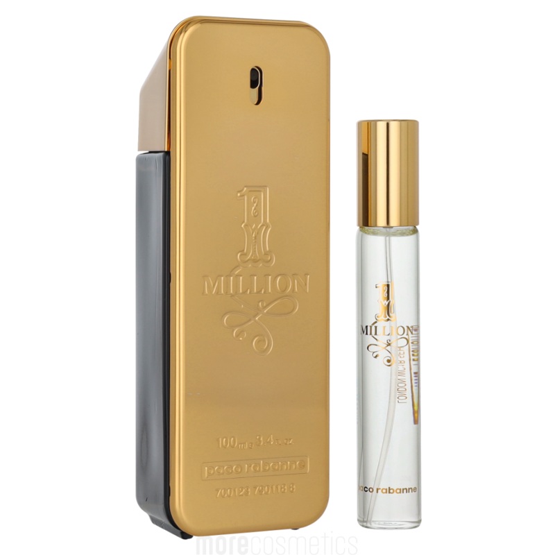 Paco Rabanne 1 Million Giftset Edt Spray 100ml/Edt Travel Spray 20ml