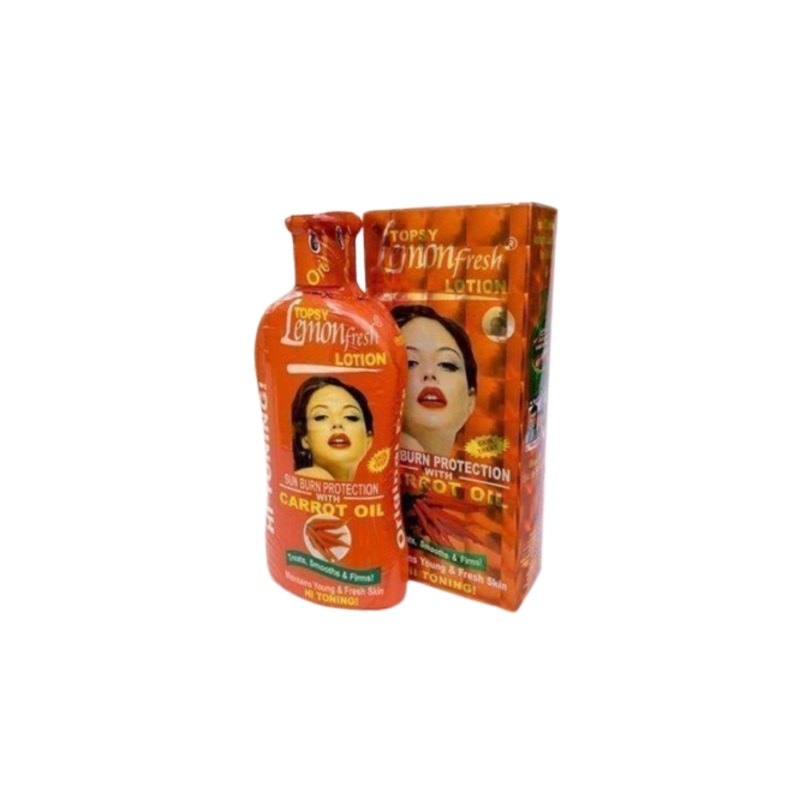 Topsy Lemon Fresh Lotion Carrot Extract