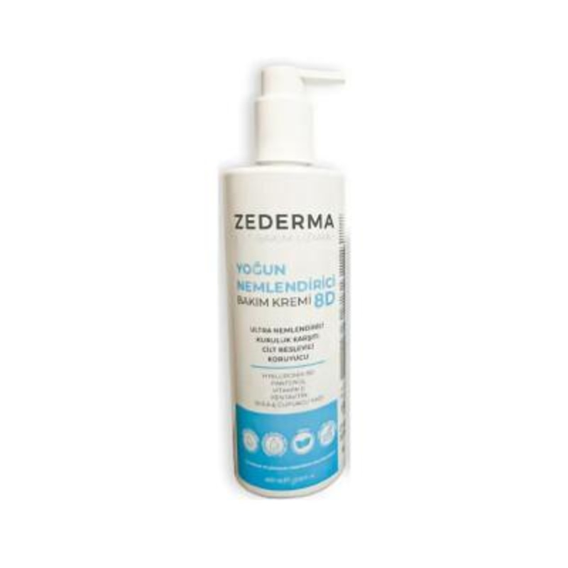 Zederma Moisturizing Cream 8D – Intensive Hydration for Dry, Sensitive Skin – 13.53 fl oz