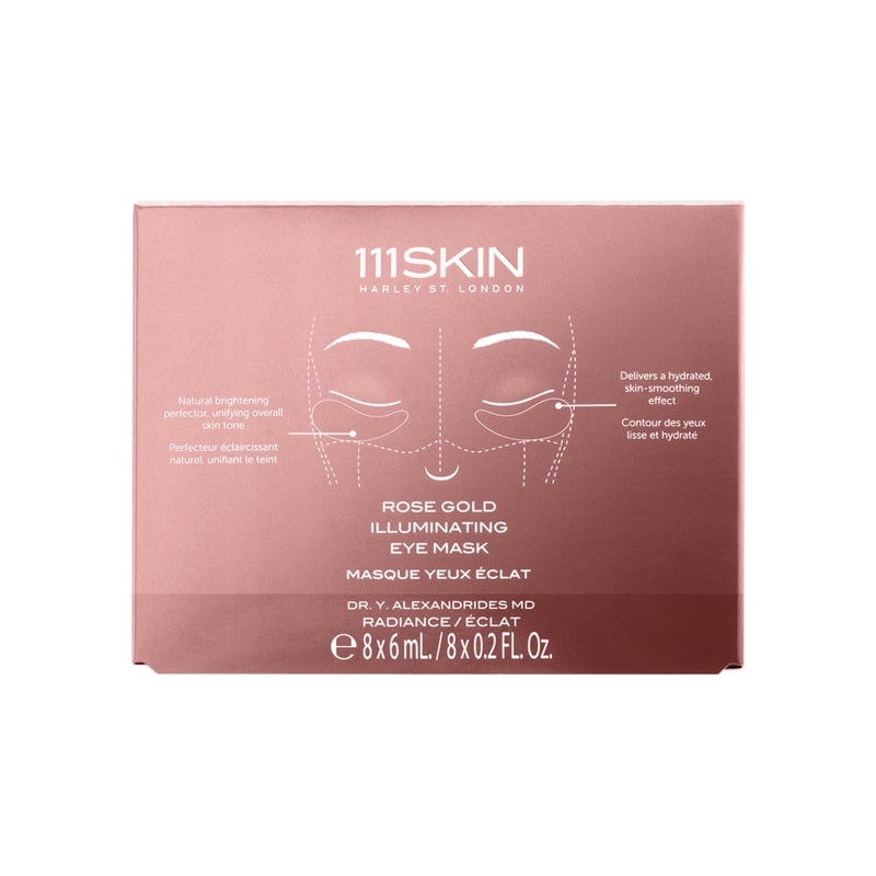 111SKIN Rose Gold Illuminating Eye Mask  Radiance in 20 Minutes 8 Treatments