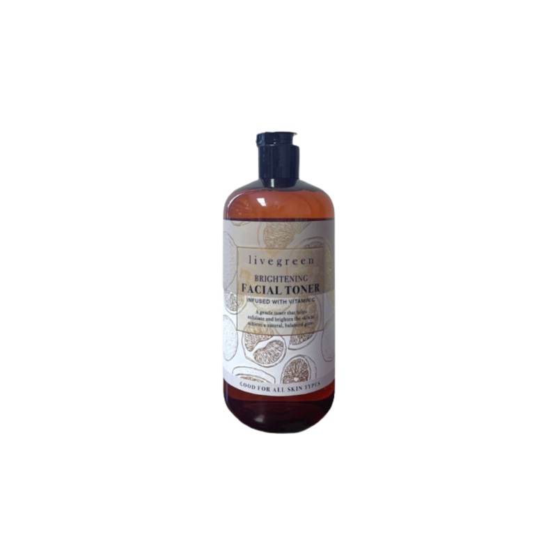 Live Green Brightening Facial Toner With Vitamin C