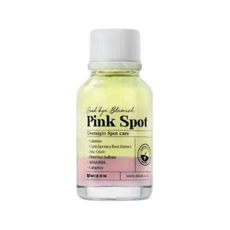 MIZON Good Bye Blemish Pink Spot  15ml | Targeted Calming Treatment for Acne & Breakouts