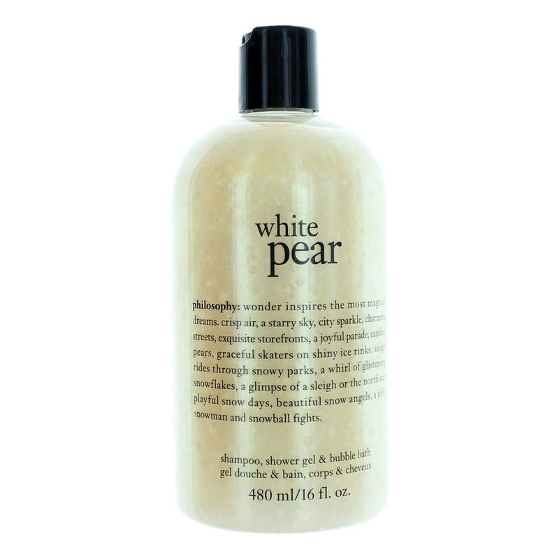 White Pear by Philosophy, 16 oz Shampoo, Shower Gel & Bubble Bath for Women