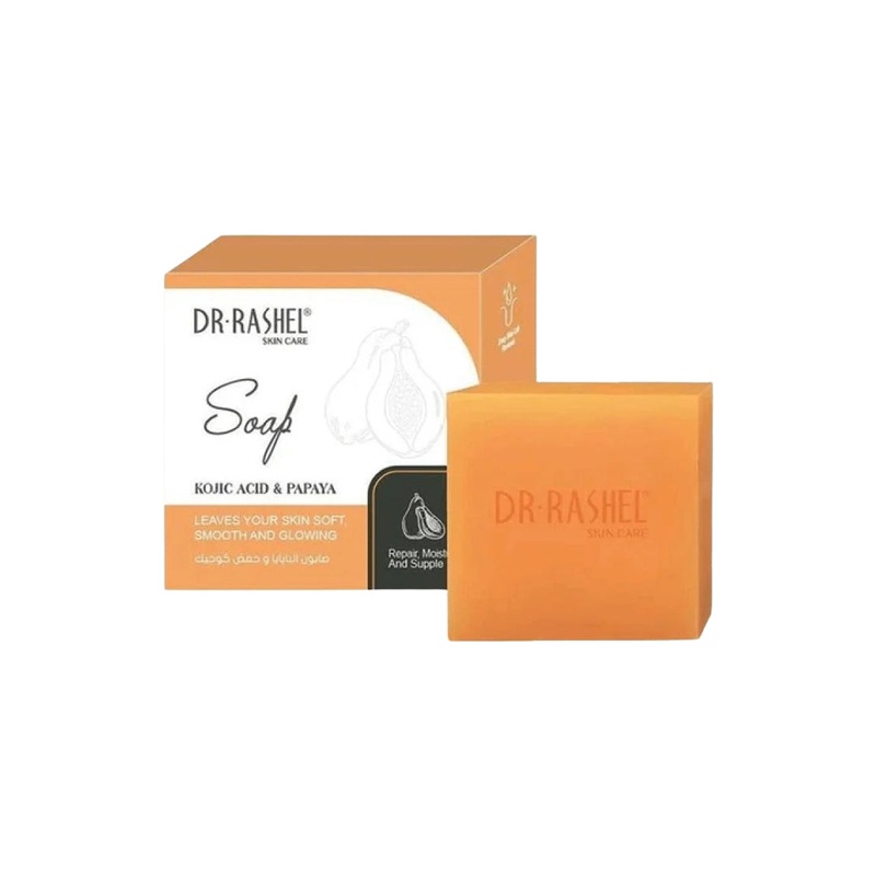 Dr.Rashel Kojic Acid And Papaya Soap For Skin Soft And Glowing 100g