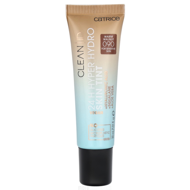 Catrice Clean ID 24H Hyper Hydro Skin Tint #090 Warm Walnut