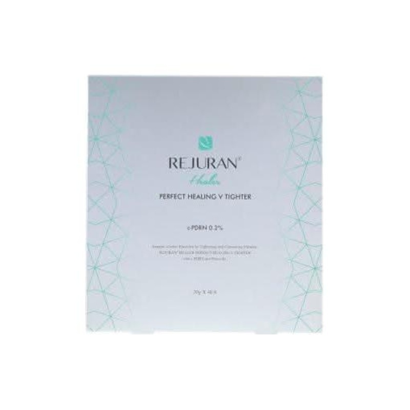 REJURAN Healer Perfect Healing V Tighter  20g x 4 Count | V-Line Lifting & Skin Firming Sheet Mask