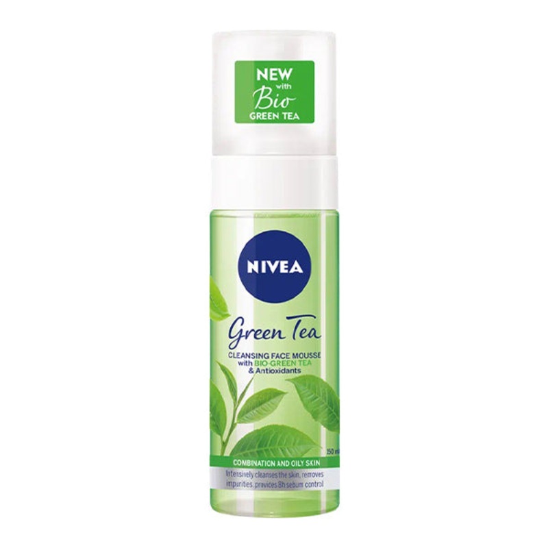 Nivea Green Tea facial cleansing mousse 150ml