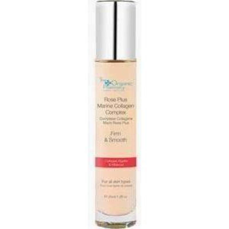 The Organic Pharmacy Rose Plus Marine Collagen Complex  35ml | Collagen-Boosting Anti-Ageing Serum