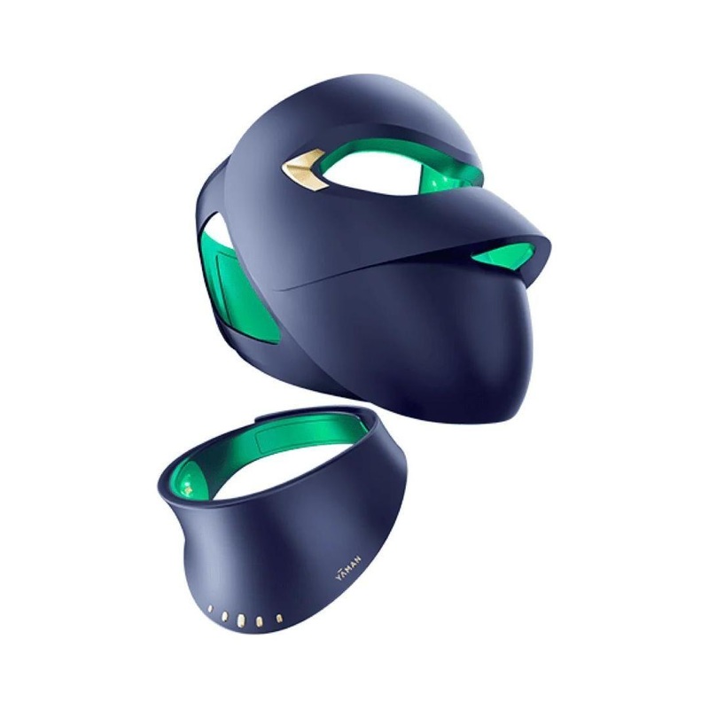YA-MAN Blue Green LED Mask YJMF0L  346 LEDs | Advanced Light Therapy for Radiant, Firm Skin