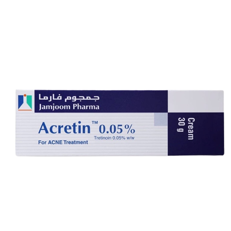 Acretin 0.05% Tube Creme 30G