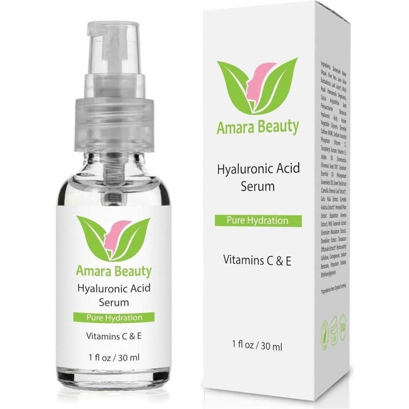 Amara Beauty Hyaluronic Acid Serum  30ml | Intense Hydration & Anti-Aging
