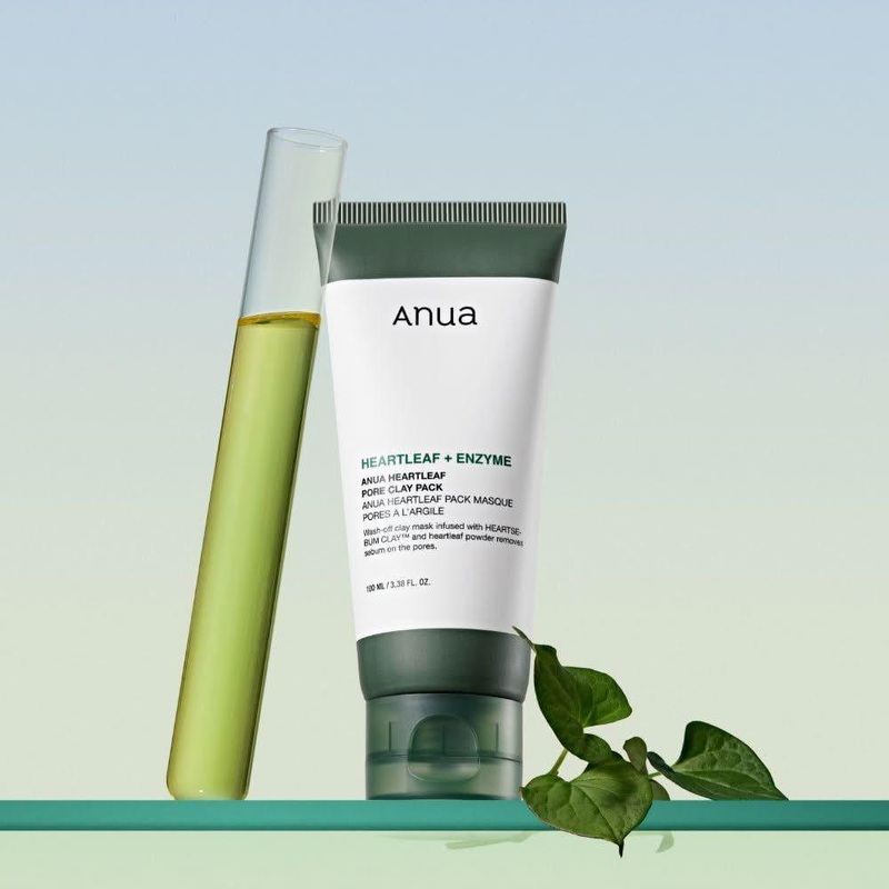 Anua Heartleaf Pore Clay Pack  100ml | Deep Pore Cleansing & Sebum Control