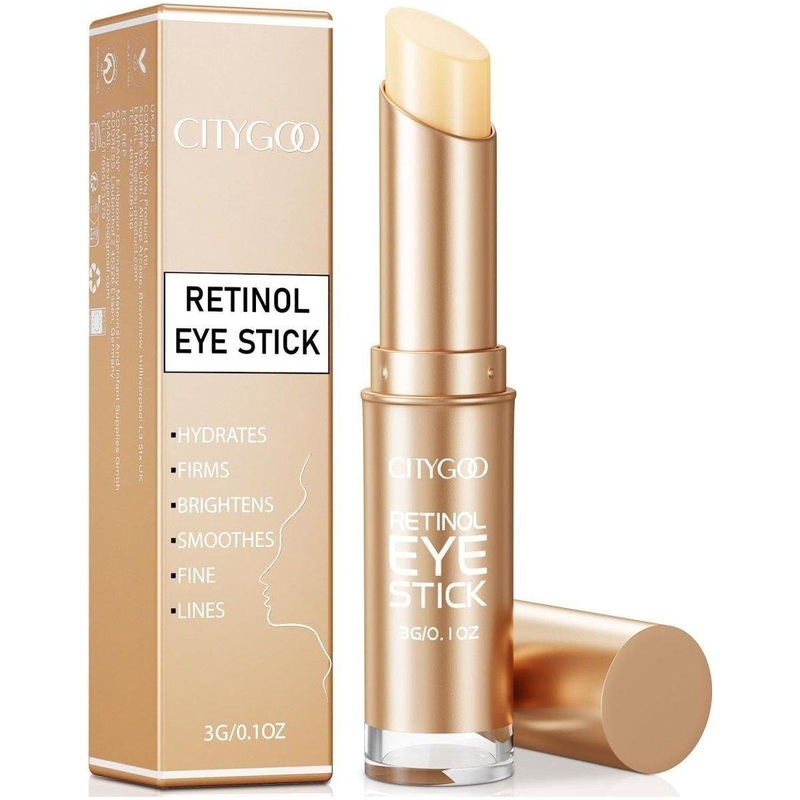CITYGOO Retinol Eye Stick with Collagen – 30ml | Dark Circles, Puffiness & Fine Lines Treatment