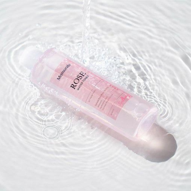Mamonde Rose Water Toner  250ml | Vegan, Soothing & Hydrating Toner with Damask Rose