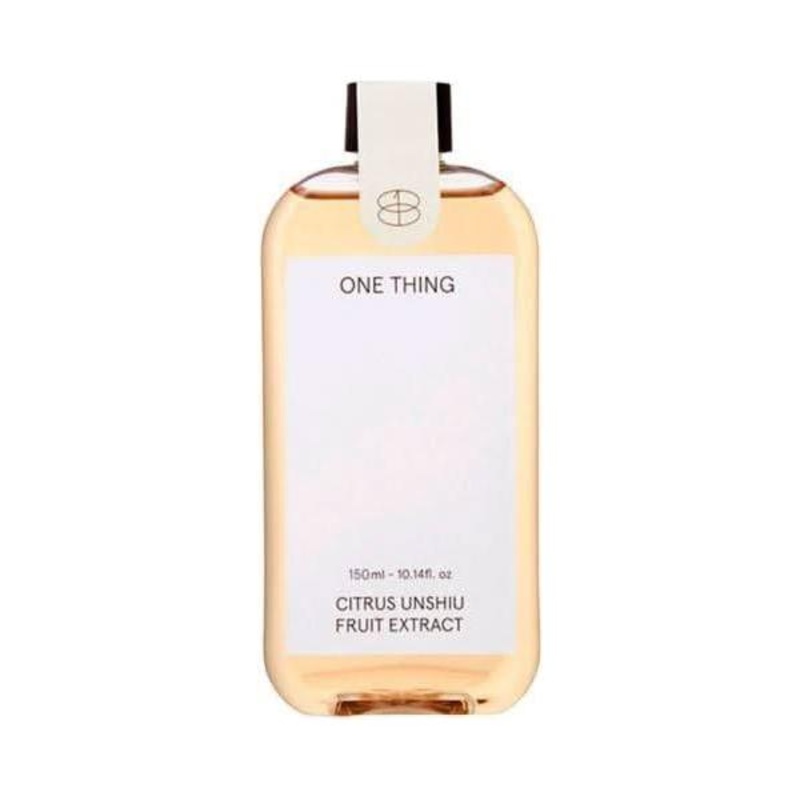 ONE THING Citrus Unshiu Fruit Extract  150ml | Brighten, Calm & Hydrate with Jeju Tangerine Power