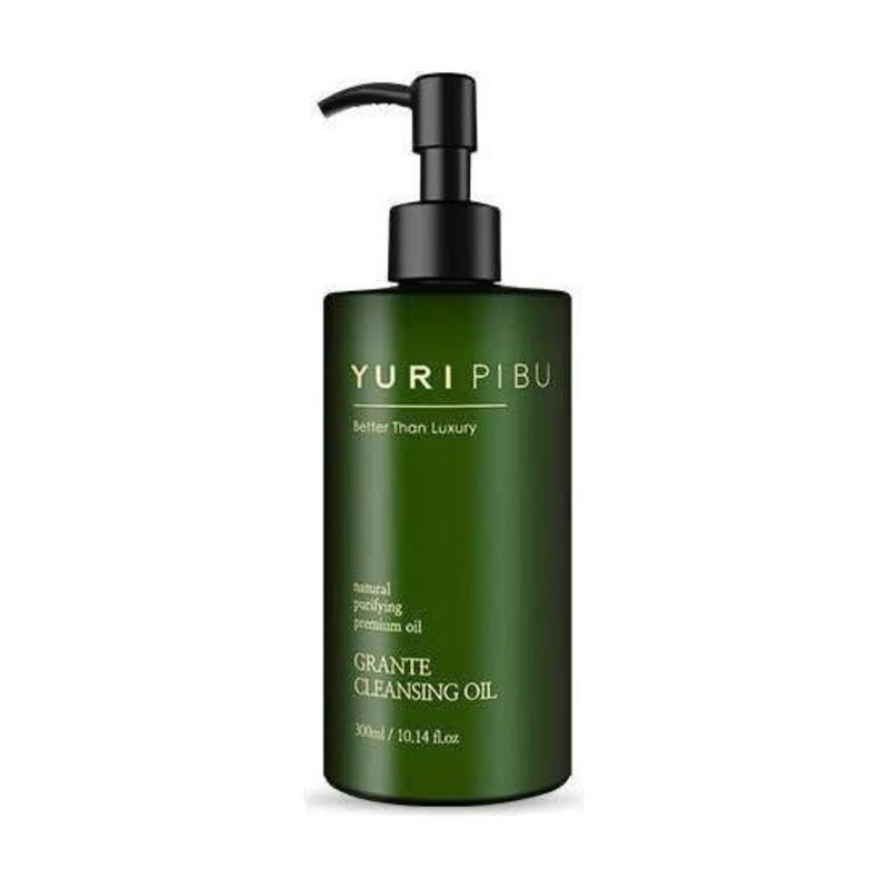 [YURI PIBU] Grante Cleansing Oil  300ml | 99.9% Natural Plant-Based Oil Cleanser for Bright, Soothed Skin