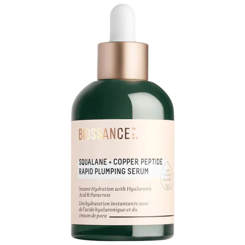 Biossance Squalane + Copper Peptide Rapid Plumping Serum 1.69 oz