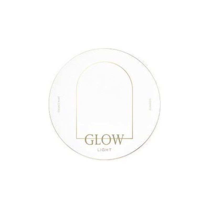 MISSHA Glow Cushion LIGHT  13g | 36-Hour Radiant Coverage for Pores & Blemishes #N21 Vanilla