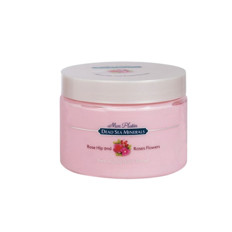 Dead Sea Minerals Anti-Aging Body Butter Rose And Rosehip 300ML
