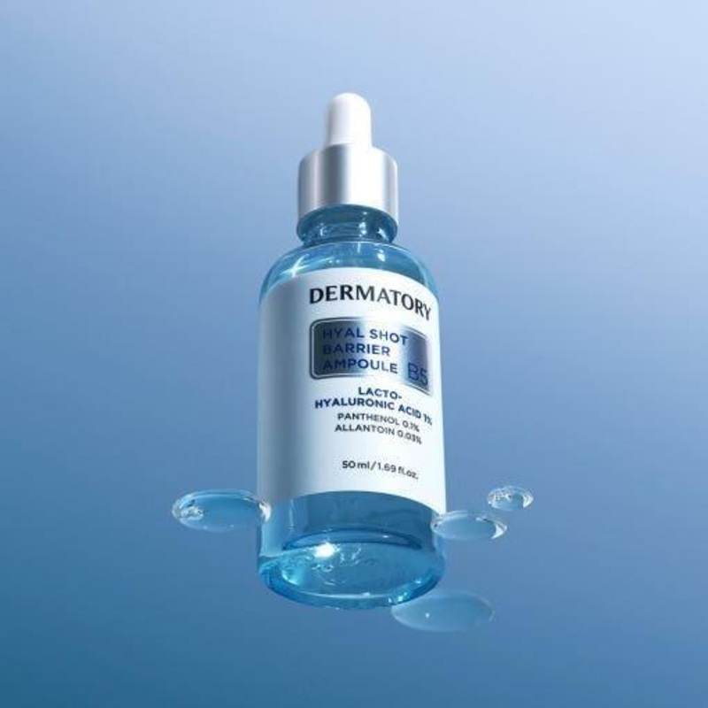 DERMATORY Hyal Shot Barrier Ampoule B5  50ml | Deep Hydration & Moisture Barrier Care