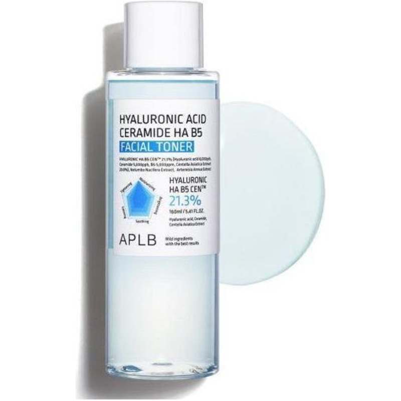 APLB Hyaluronic Acid Ceramide HA B5 Facial Toner  200ml | Hydrating & Soothing Toner for All Skin Types