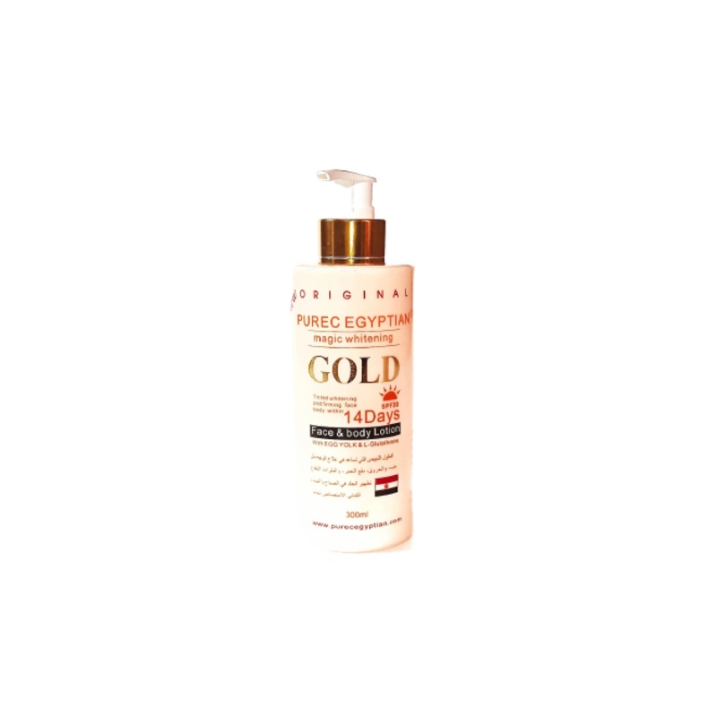 Purec Egyptian Magic Whitening Gold Face And Body Lotion