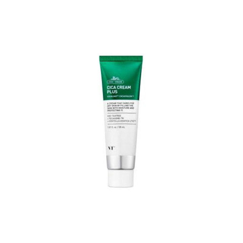 VT Cica Cream Plus 30ml | Deep Hydration & Barrier Repair for Clear, Calm Skin