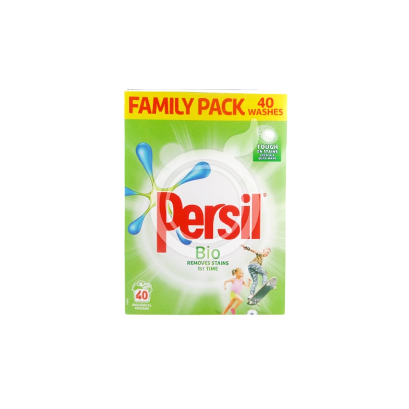 Persil Bio Removes Stain 1St Time 40 Wash