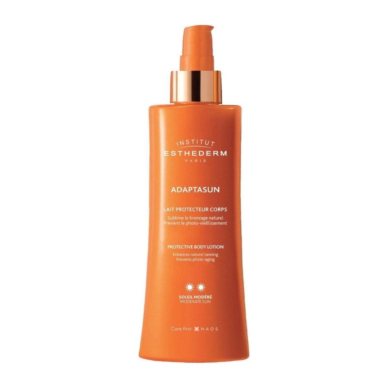 Institut Esthederm Adaptasun Body Lotion High Sun Protection  200ml | Enhances Natural Tanning & Prevents Photo-Ageing