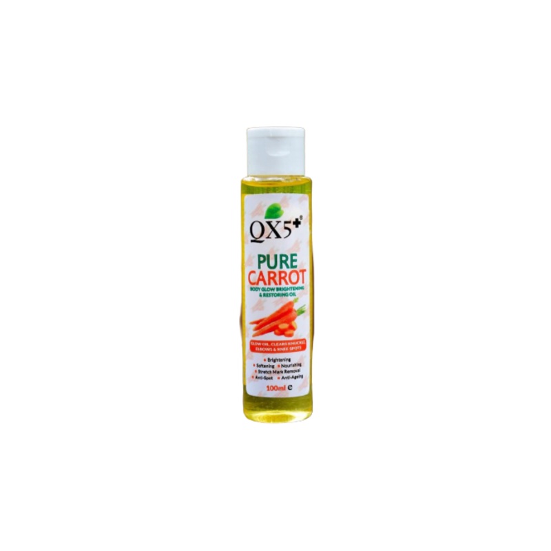 Qx5+ Pure Carrot Body Glow Brightening Oil