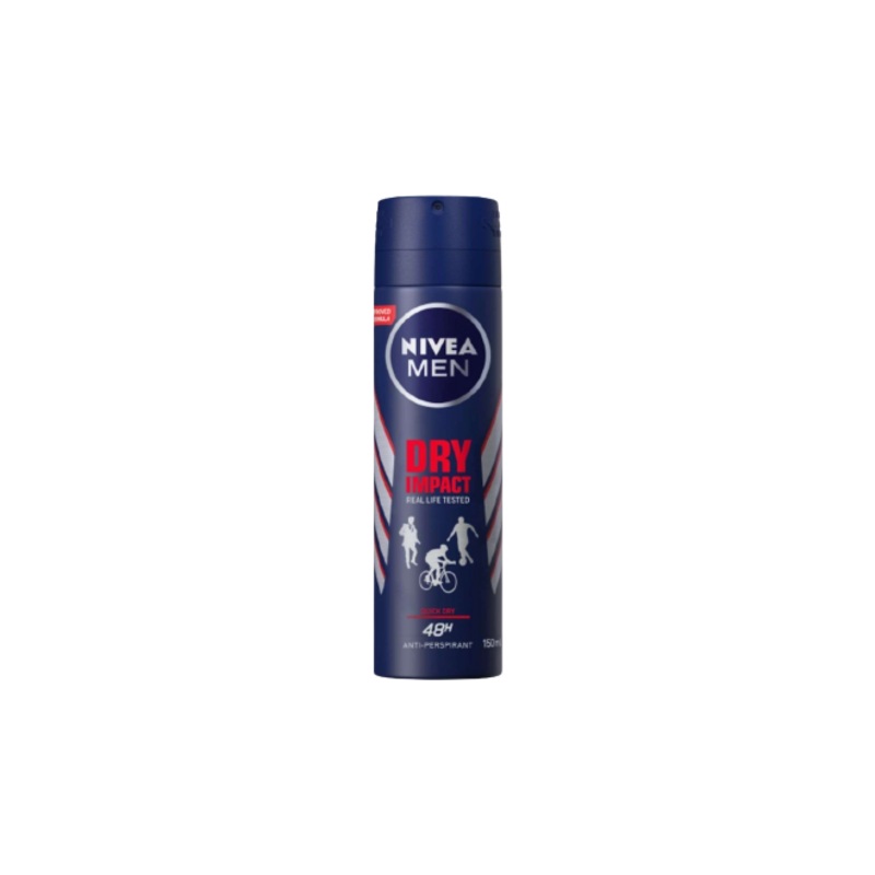 Nivea Men Dry Impact Real Life Tested 48H 200ML