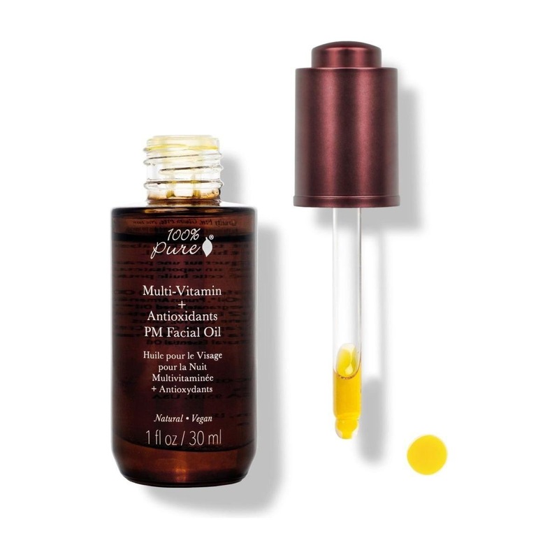 100% PURE Multi-Vitamin + Antioxidants PM Facial Oil  30ml | Anti-Aging & Skin Firming