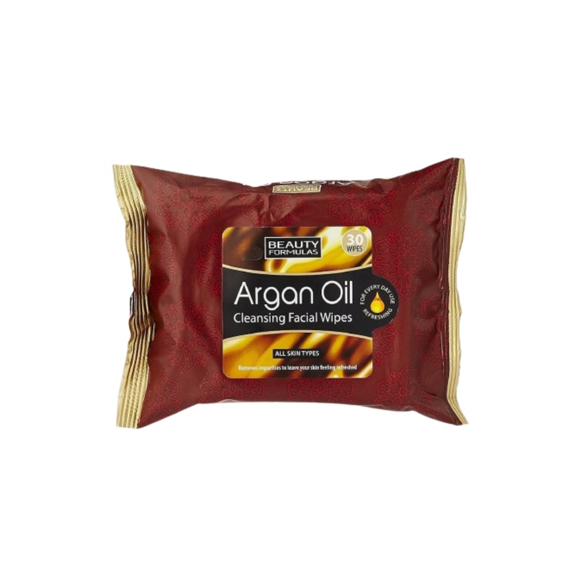 Beauty Formulas Argan Oil Wipes 30