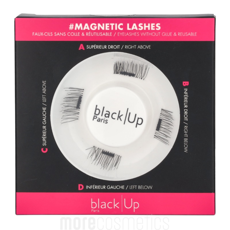 Black Up Magnetic Eyelashes #01