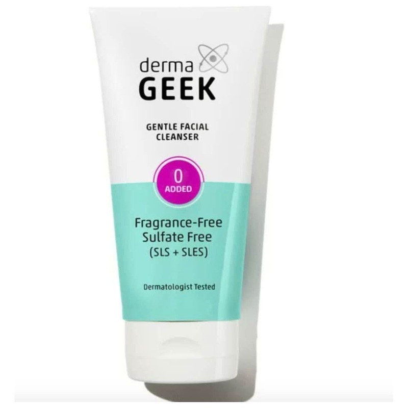 dermaGEEK Gentle Facial Cleanser  150ml | Refreshing & pH-Balanced Skin Cleanser