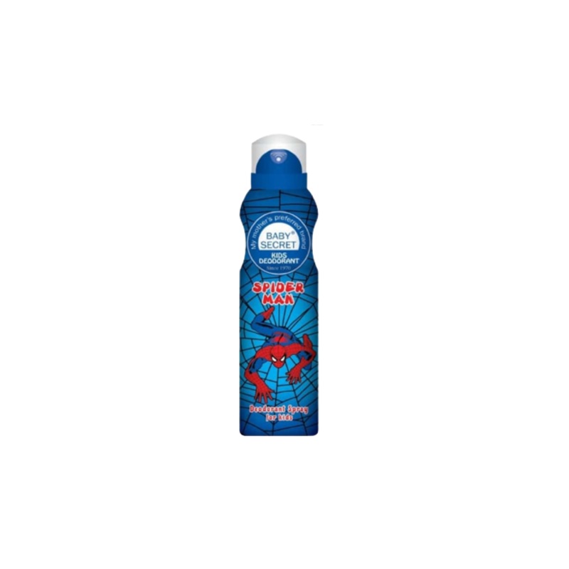 Baby Secret Kids Deodorant Spider Man Spray