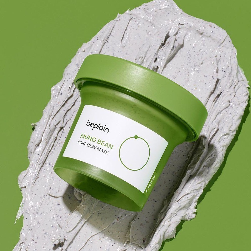 beplain Mung Bean Pore Clay Pack  120ml | Deep Cleansing & Pore Purifying Mask