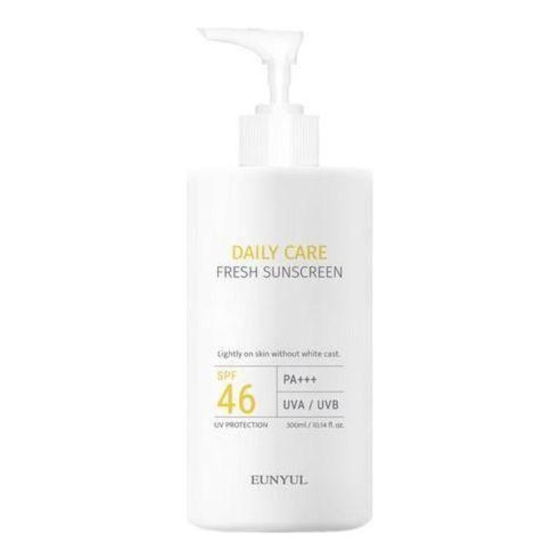 EUNYUL Daily Care Fresh Sunscreen SPF46 PA+++ 300ml | Hydrating Sun Protection for Healthy Skin