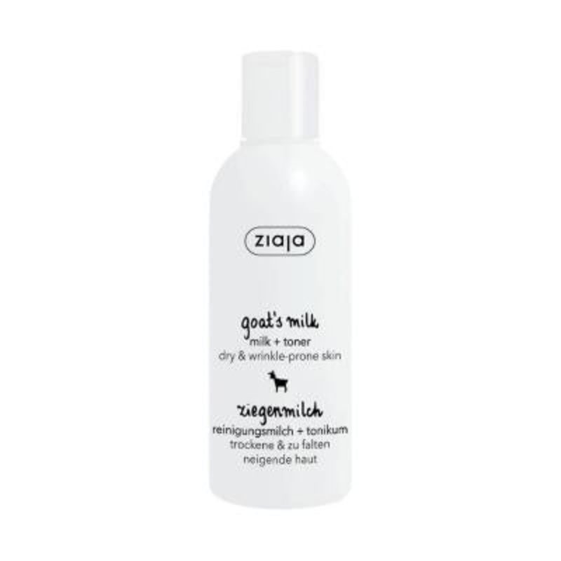Ziaja Goat Milk Toner and Milk Cleanser – Gentle Skincare for Dry and Normal Skin